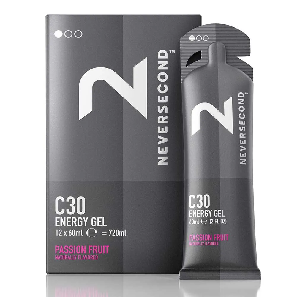 C30 60ml Passion Fruit 12 Units Energy Gels Box 1 C30 60ml Passion Fruit 12 Units Energy Gels Box