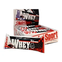 Whey 12 Units Chocolate Energy Bars Box