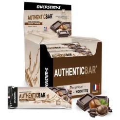 Authentic 65g Chocolate And Peanut Energy Bars Box 32 Units