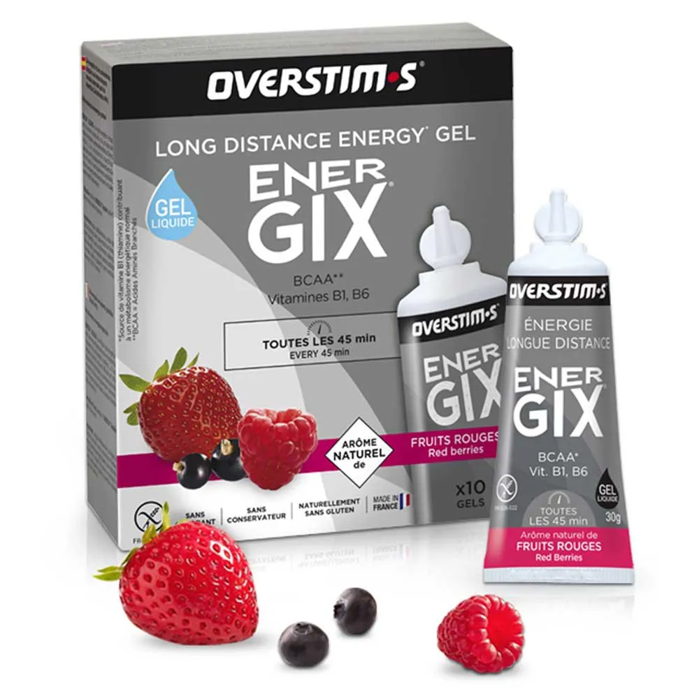 Energix 30g Red Fruits Energy Gels Box 10 Units 1 Energix 30g Red Fruits Energy Gels Box 10 Units