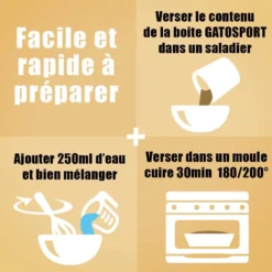 Gatosport Almond 400g Cake Prepared -Swim Hush Sales Store overstims gatosport almond 400g cake prepared 4