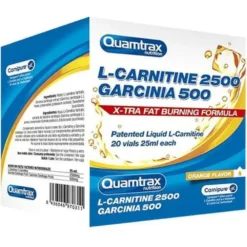 Orange L-Carnitina 2500 Garcinia 500 20ml 20 Units