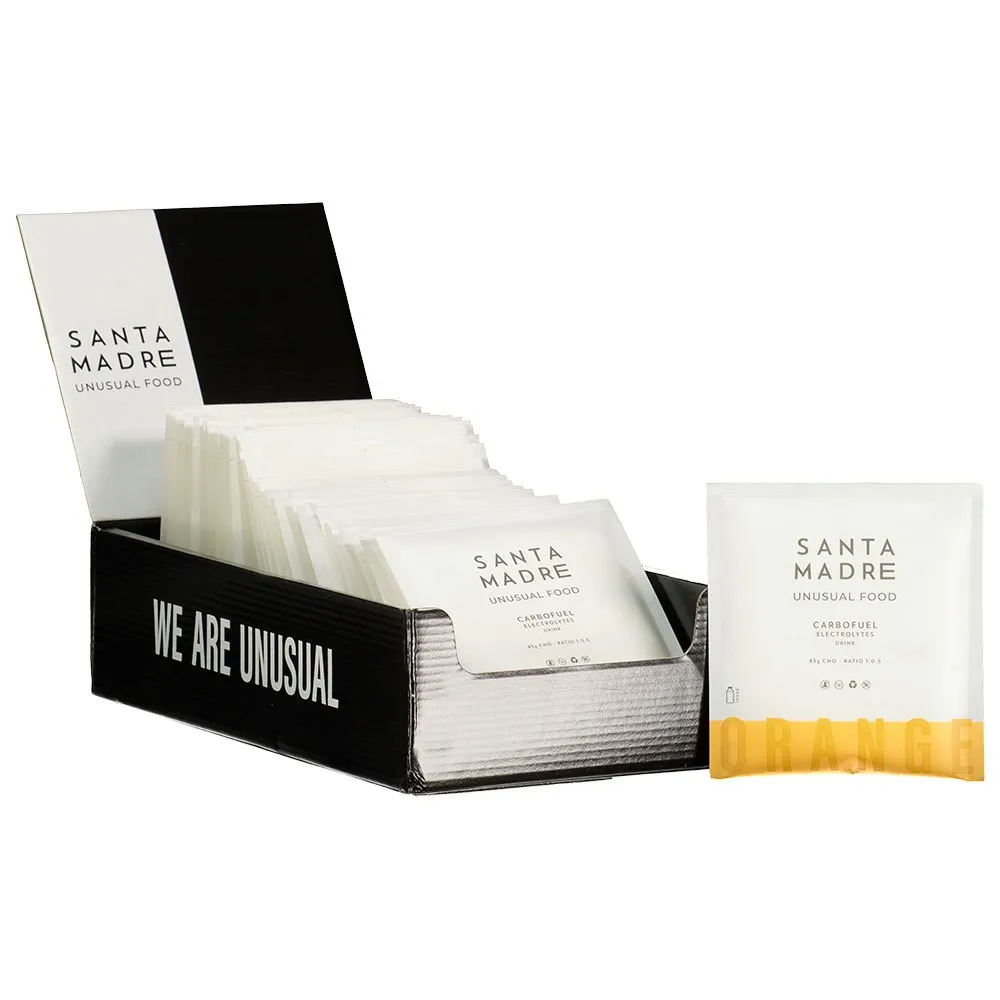 CarboFuel 45CHO Single Dose 52g Orange Energetic Powder Box 30 Units 1 CarboFuel 45CHO Single Dose 52g Orange Energetic Powder Box 30 Units