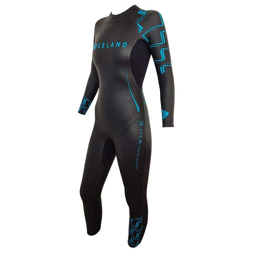 SELAND H.Q. S-40 Triathlon Woman Long Sleeve Neoprene Wetsuit 1 SELAND H.Q. S-40 Triathlon Woman Long Sleeve Neoprene Wetsuit