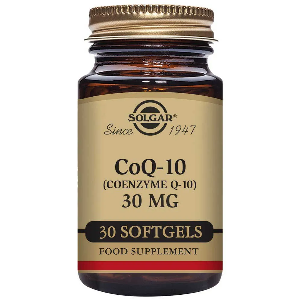Solgar Coenzyme Q-10 30mgr 30 Units 1 Solgar Coenzyme Q-10 30mgr 30 Units