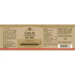 Solgar Coenzyme Q-10 60mgr 60 Units 6 Solgar Coenzyme Q-10 60mgr 60 Units -Swim Hush Sales Store solgar coenzyme q 10 60mgr 60 units 2