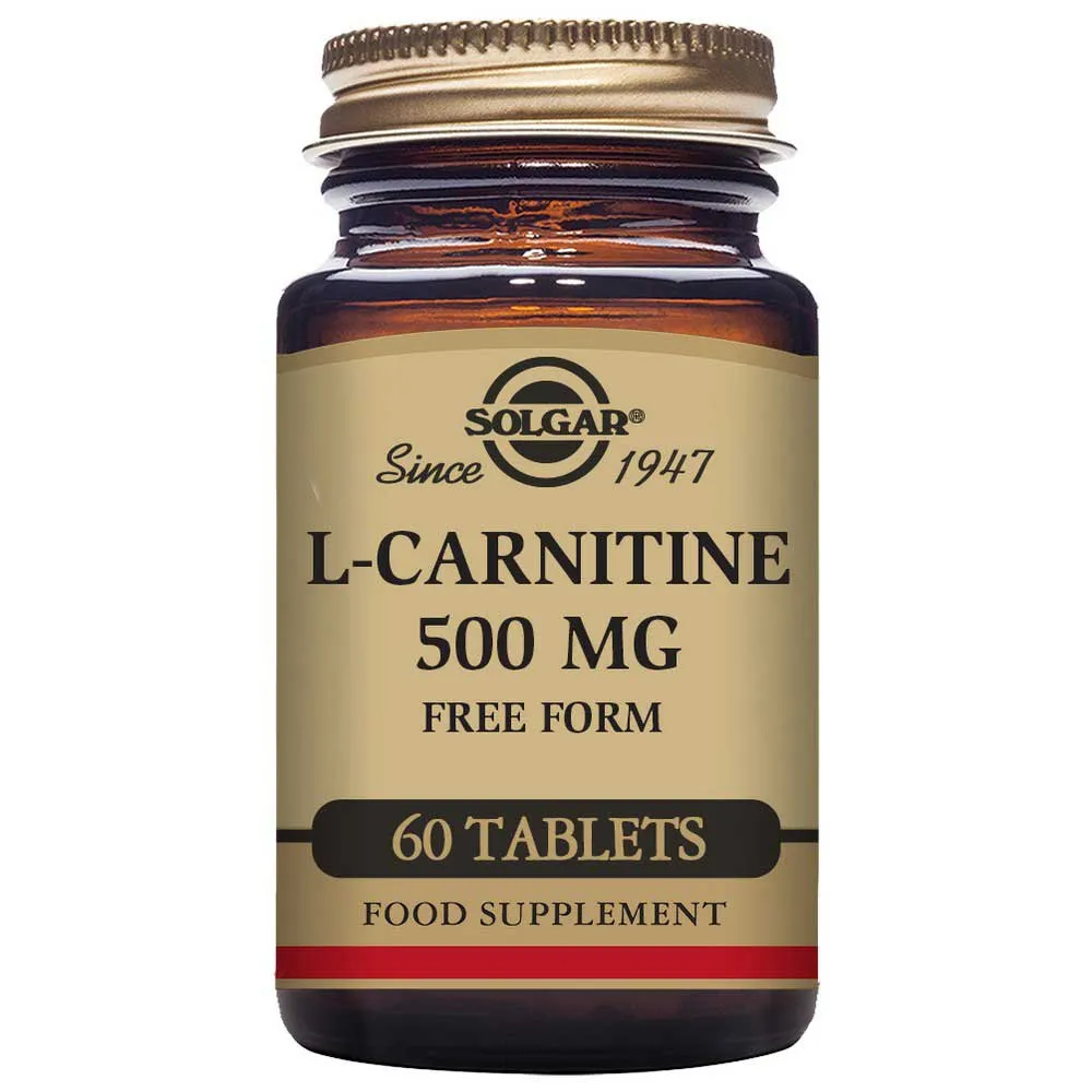Solgar L-Carnitine 500mgr 60 Units 1 Solgar L-Carnitine 500mgr 60 Units
