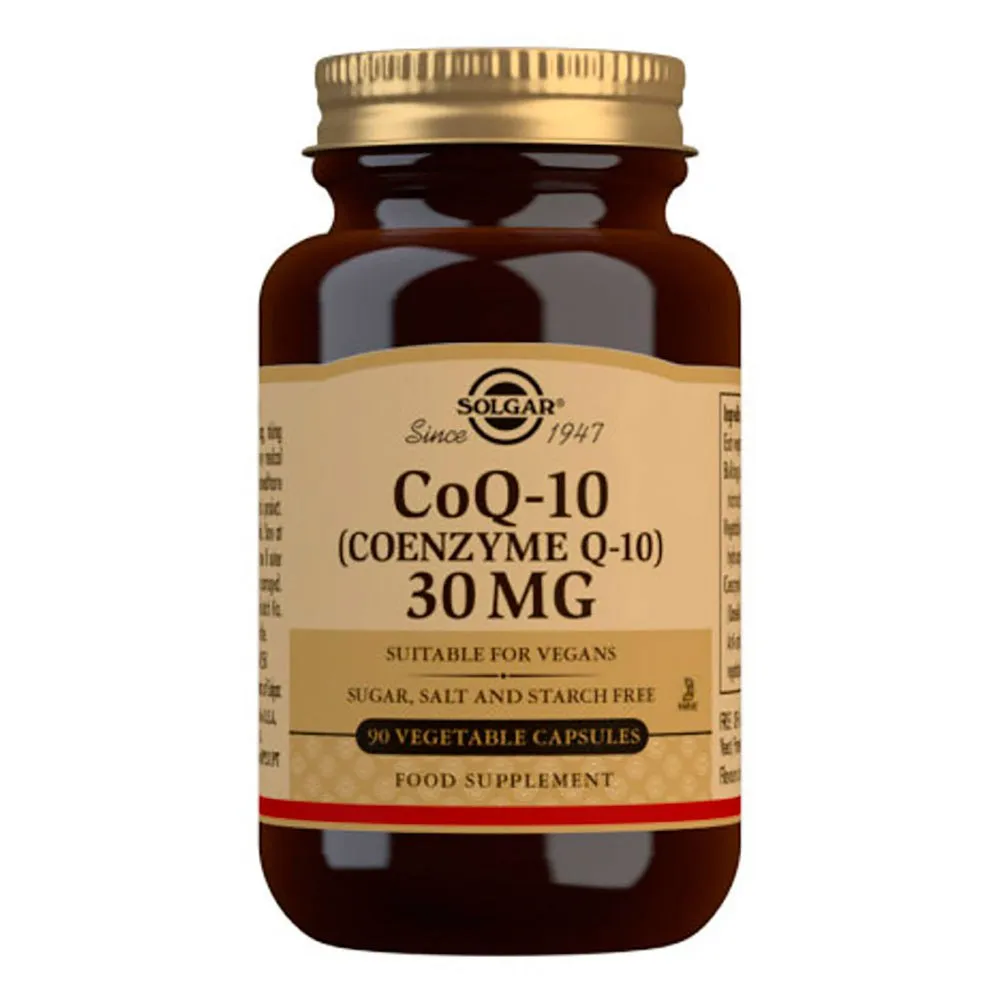 Solgar Maxi Coenzyme Q-10 30mgr 90 Units 1 Solgar Maxi Coenzyme Q-10 30mgr 90 Units