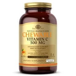 Solgar Vit C Adult 500mgr 90 Units Orange