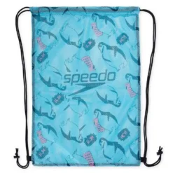 Speedo Printed XU Mesh Drawstring Bag -Swim Hush Sales Store speedo printed xu mesh drawstring bag 1