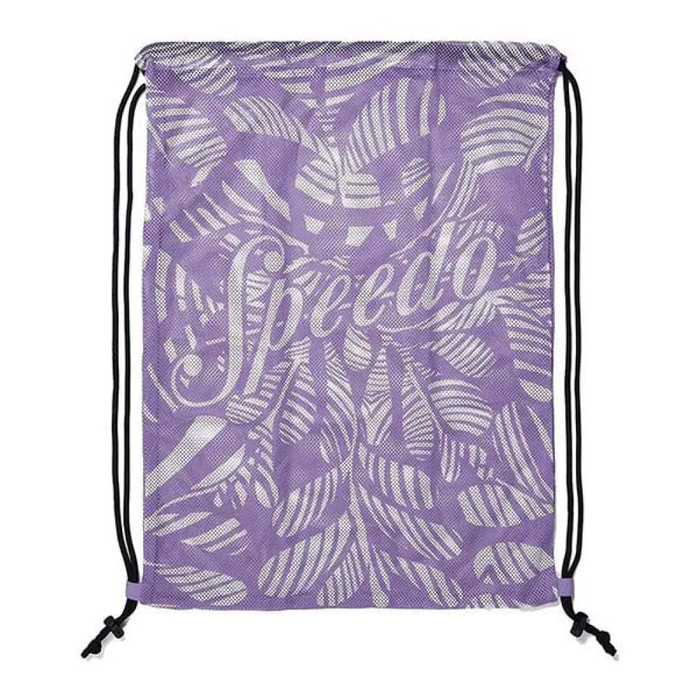 Speedo Printed XU Mesh Drawstring Bag 35L 1 Speedo Printed XU Mesh Drawstring Bag 35L