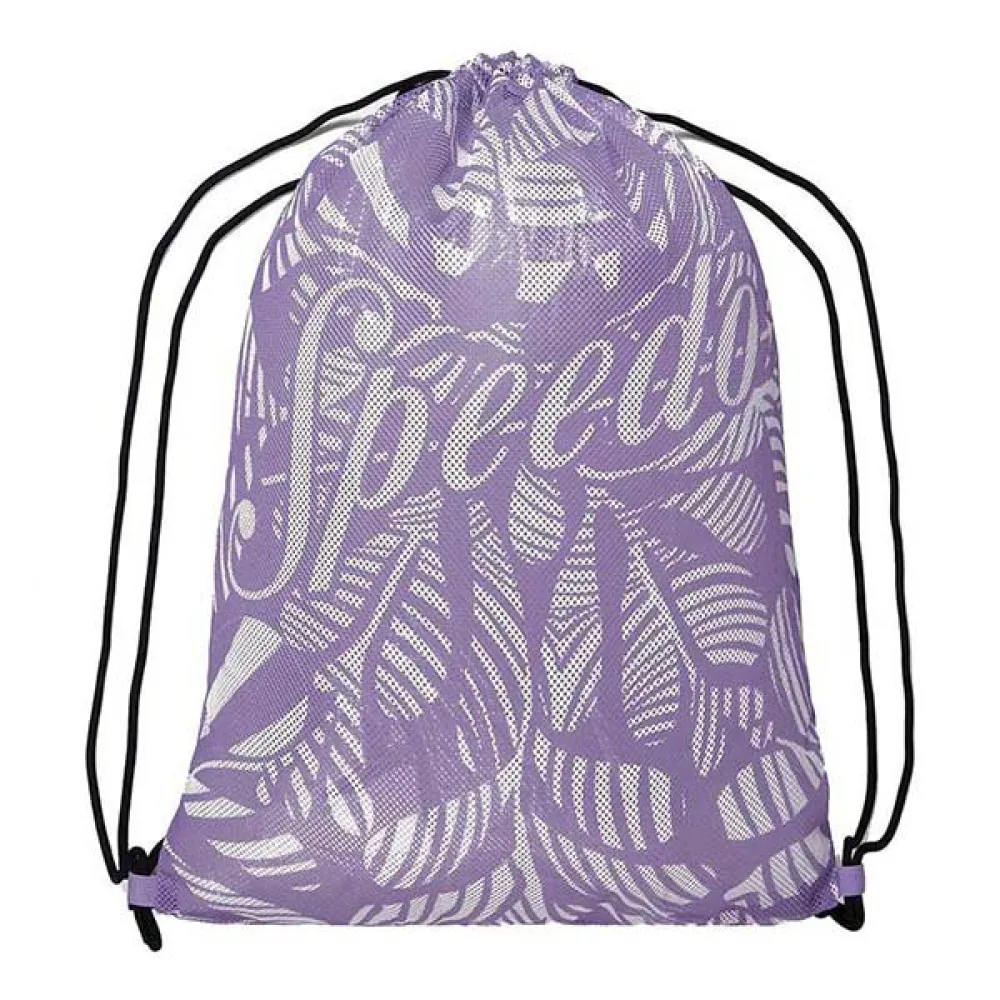 Speedo Printed XU Mesh Drawstring Bag 35L 2 Speedo Printed XU Mesh Drawstring Bag 35L - Image 2