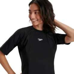 Speedo Swim Woman UV Short Sleeve T-Shirt -Swim Hush Sales Store speedo swim woman uv short sleeve t shirt 6