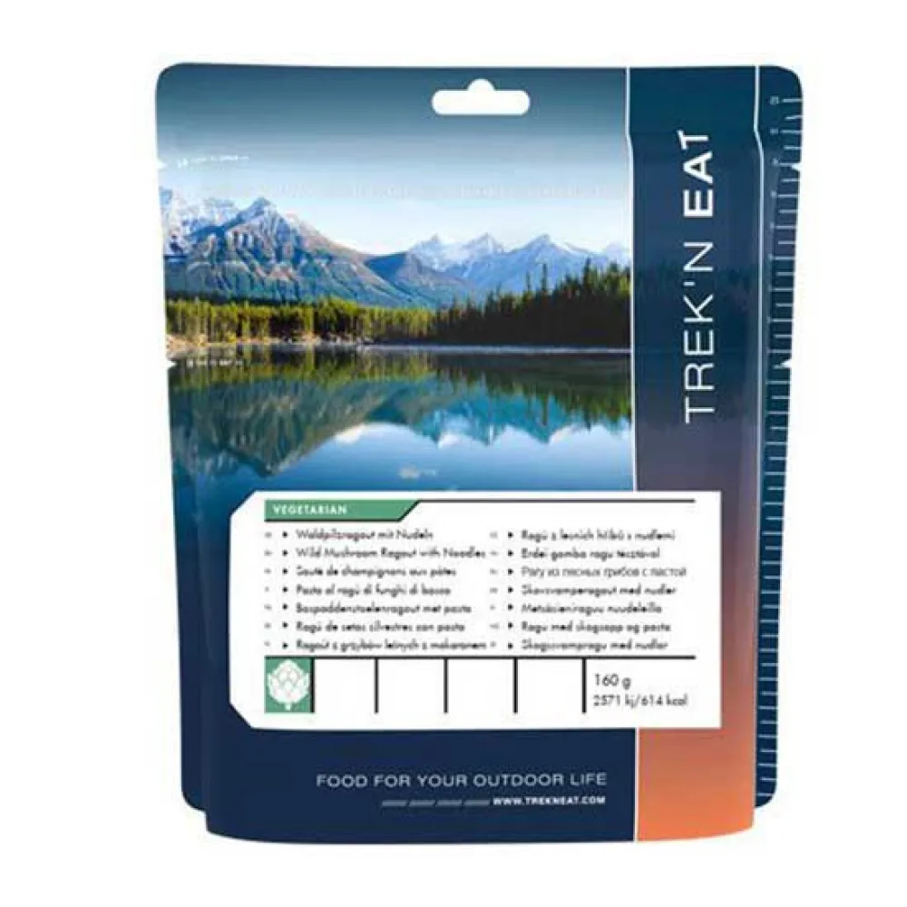 Trek'n Eat Ragu Mushrooms And Noodles 160g 1 Trek'n Eat Ragu Mushrooms And Noodles 160g