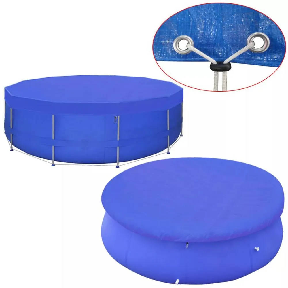 VIDAXL Pool Cover Pe Round Ø 460 Cm 1 VIDAXL Pool Cover Pe Round Ø 460 Cm