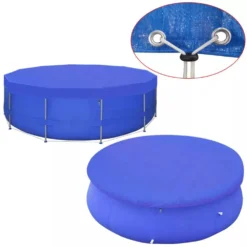 VIDAXL Pool Cover Pe Round Ø 540 Cm