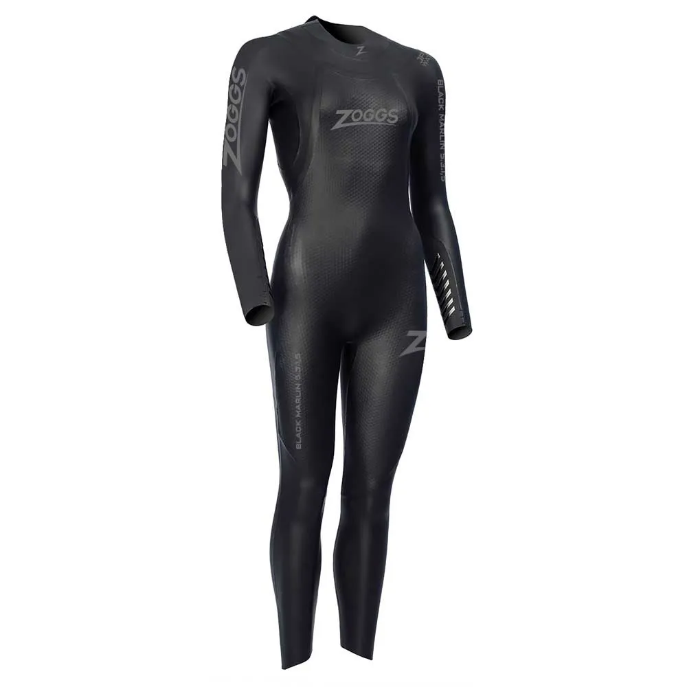 Zoggs Black Marlin Tri-Wetsuit 5/3/1.5 Mm Mm Woman 1 Zoggs Black Marlin Tri-Wetsuit 5/3/1.5 Mm Mm Woman